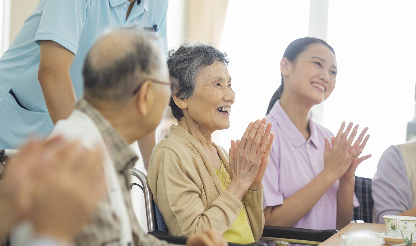 住み慣れた自宅から近い施設で 安心した暮らしを